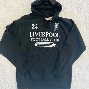Liverpool Black and White Hoodie